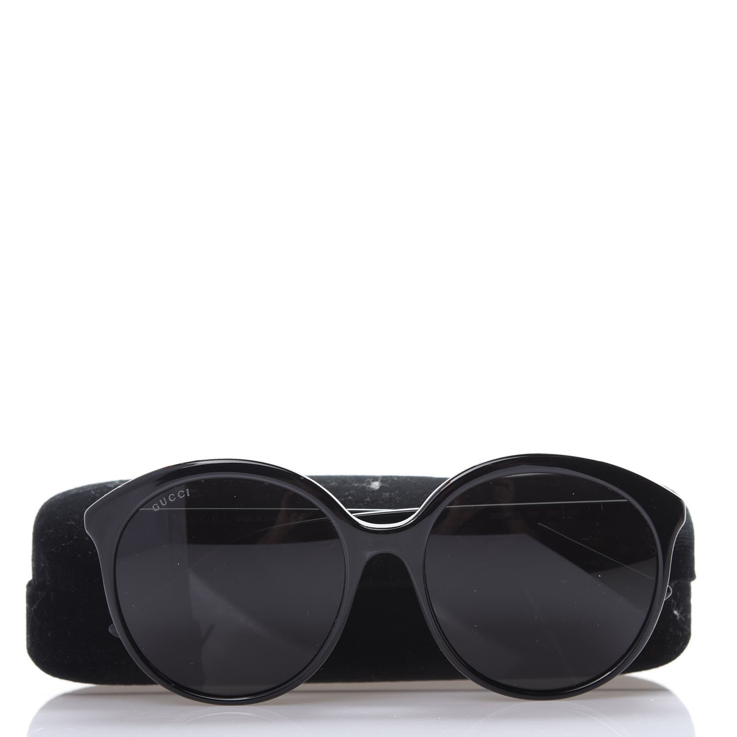 Gucci Acetate GG Sunglasses GG0257S Black 8 of 8