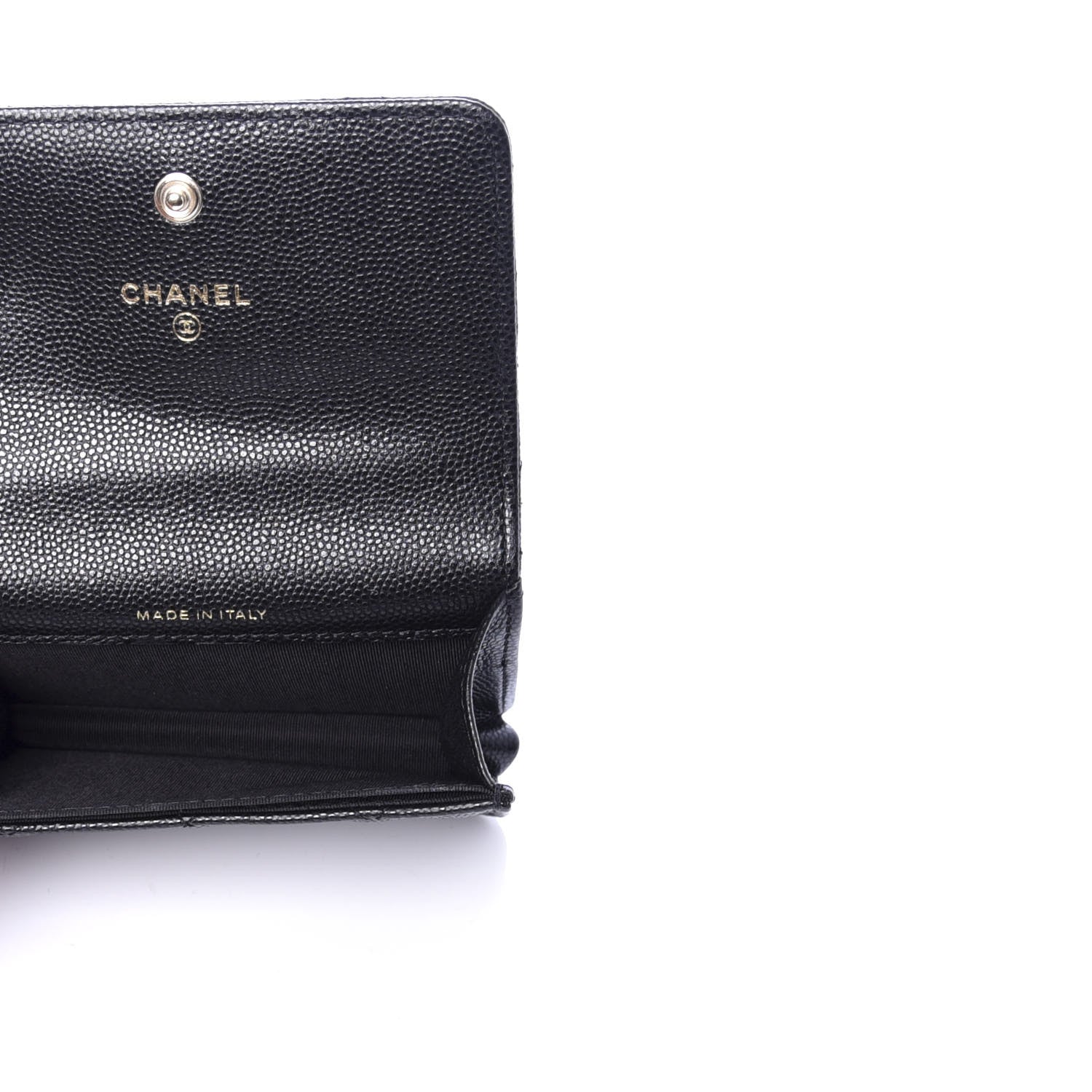 Chanel Caviar Quilted Mini Pearl On Top Coin Purse With Chain Black 5 of 9