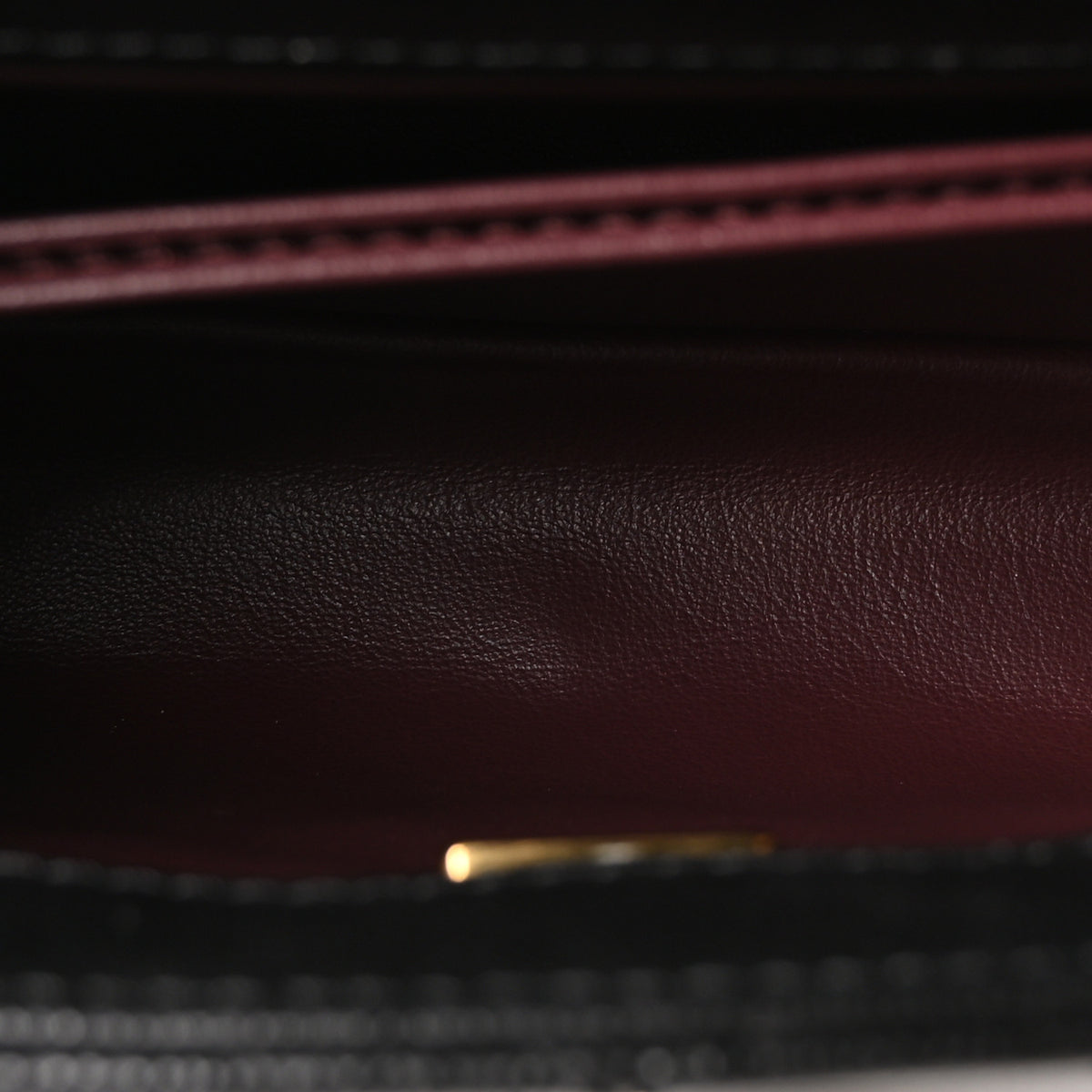 Caviar Lizard Embossed Quilted Mini Coco Handle Flap Black