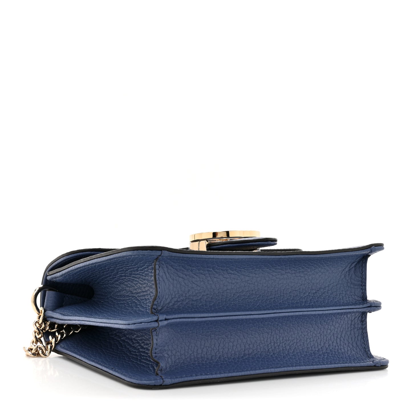 Dollar Calfskin Small Interlocking G Shoulder Bag Caspian