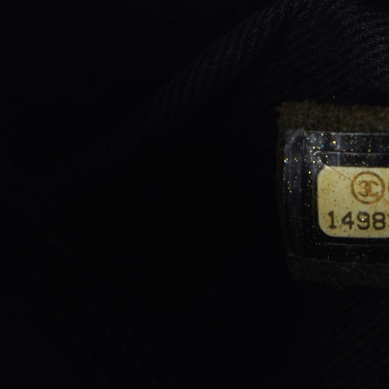 Chanel Metallic Caviar Quilted CC Timeless Tote Dark Silver 9 of 9