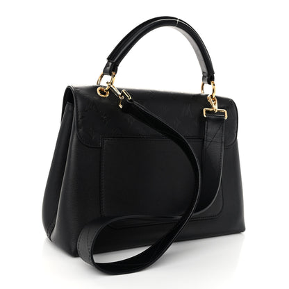 Louis Vuitton Calfskin Monogram Very One Handle Black 3 of 11