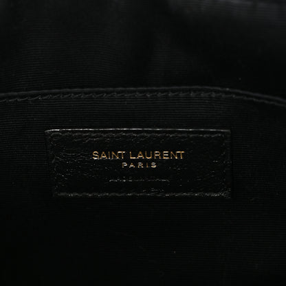 Saint Laurent Calfskin Matelasse Monogram Lou Camera Bag Black 6 of 11