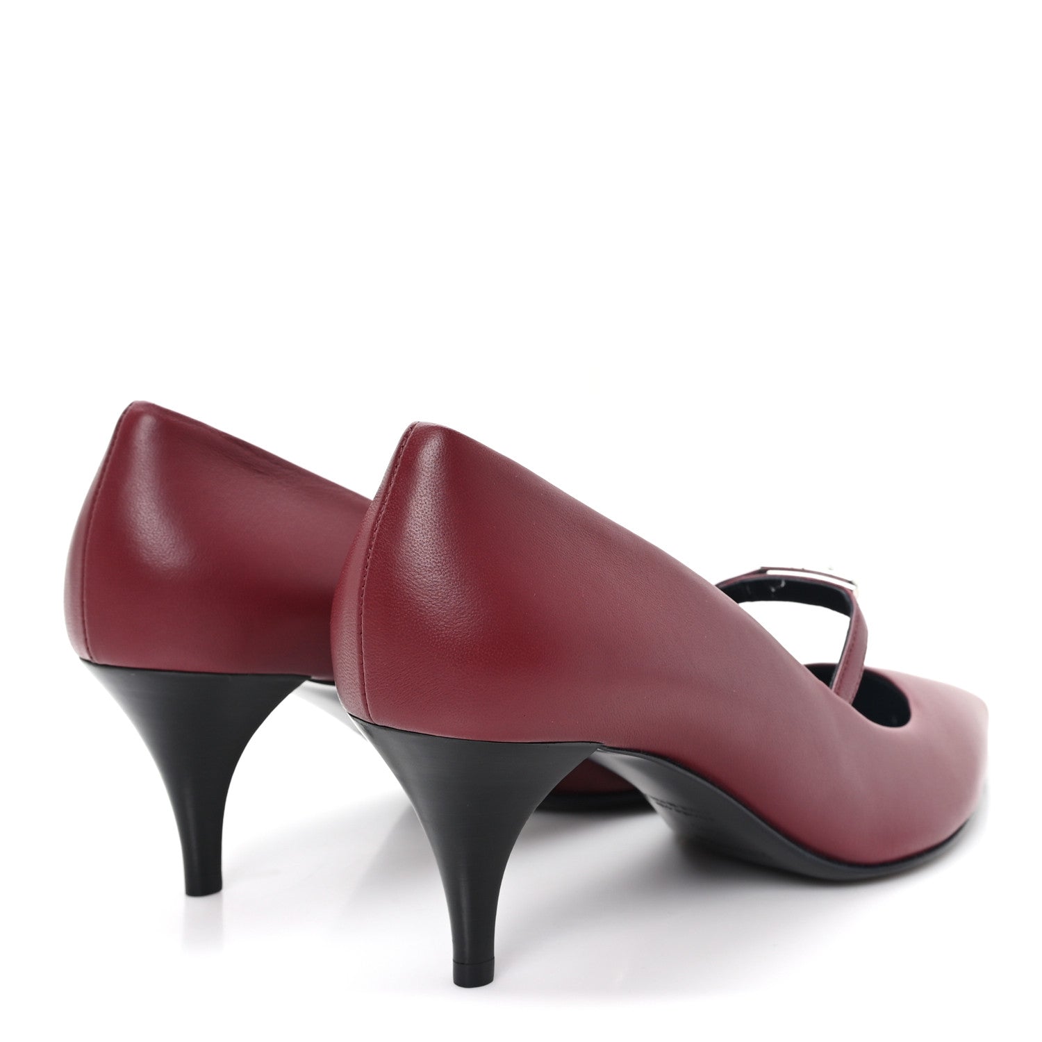 Hermes Nappa Majeste 60 Pumps 40.5 Rouge H 5 of 9