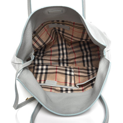 Burberry London Grainy Calfskin Medium Baynard Tote Sky Blue 5 of 10