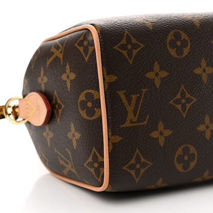 Louis Vuitton Monogram Speedy Bandouliere 20 Black 8 of 11