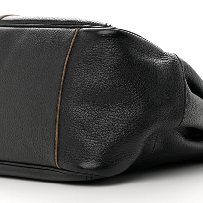 Saint Laurent Textured Calfskin Y Bag Black 10 of 16