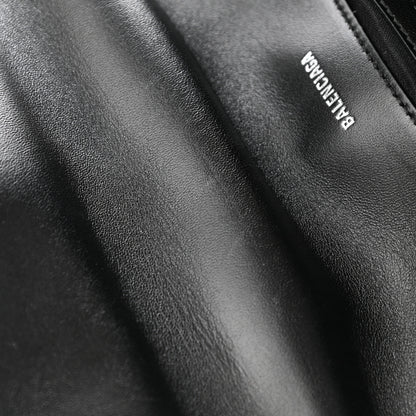 Balenciaga Nappa Calfskin Quilted Touch B Puffy Clutch Black 13 of 18
