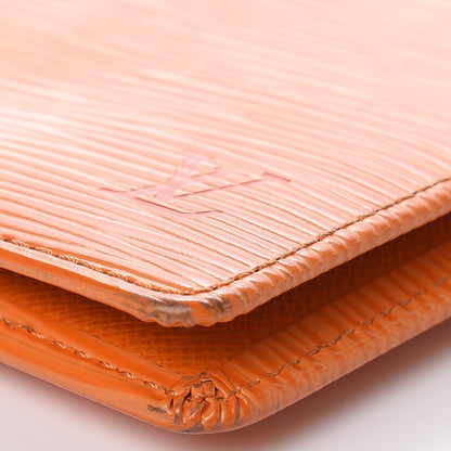 Louis Vuitton Epi Pocket Organizer Mandarin 7 of 9