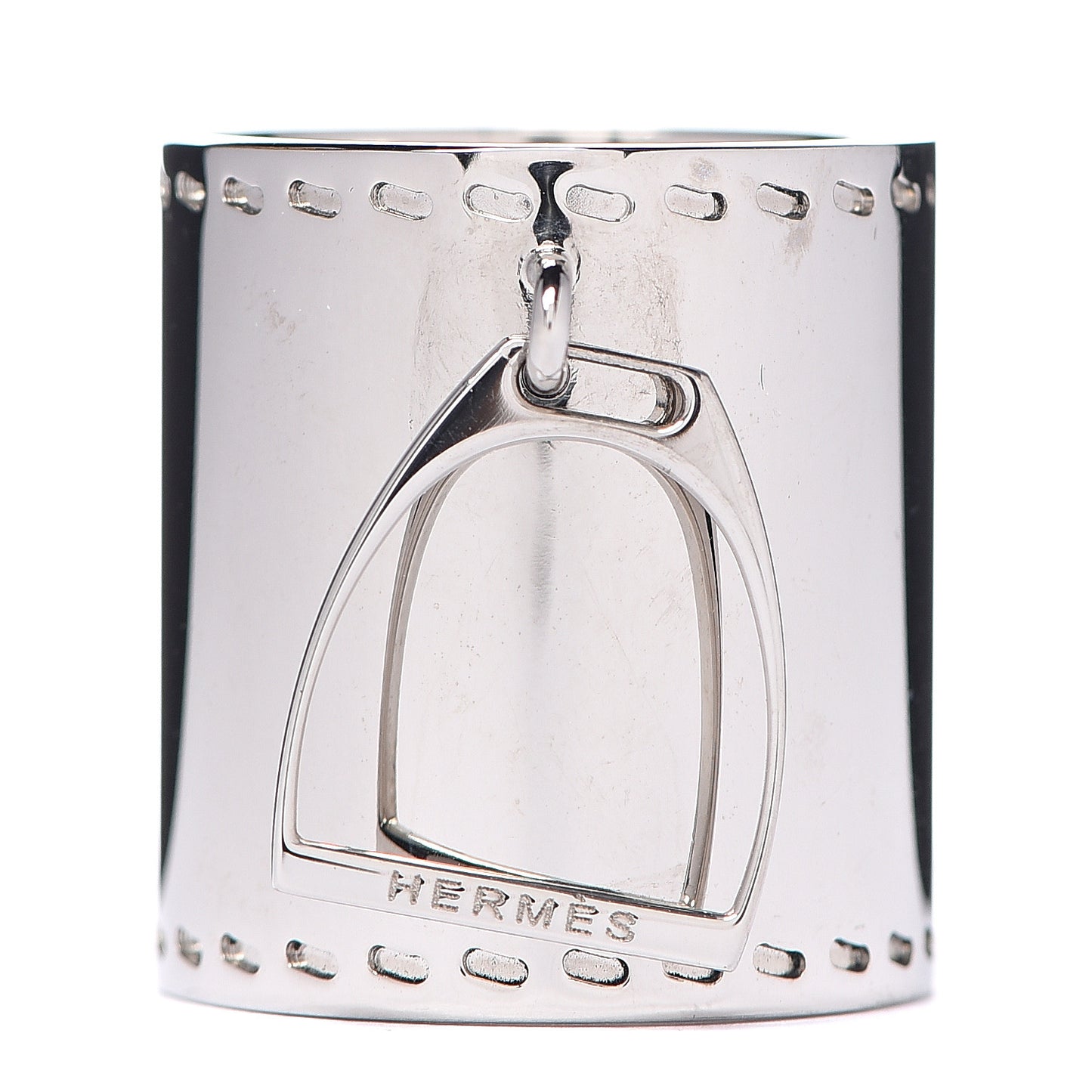 Palladium Etrier Charm Scarf Ring