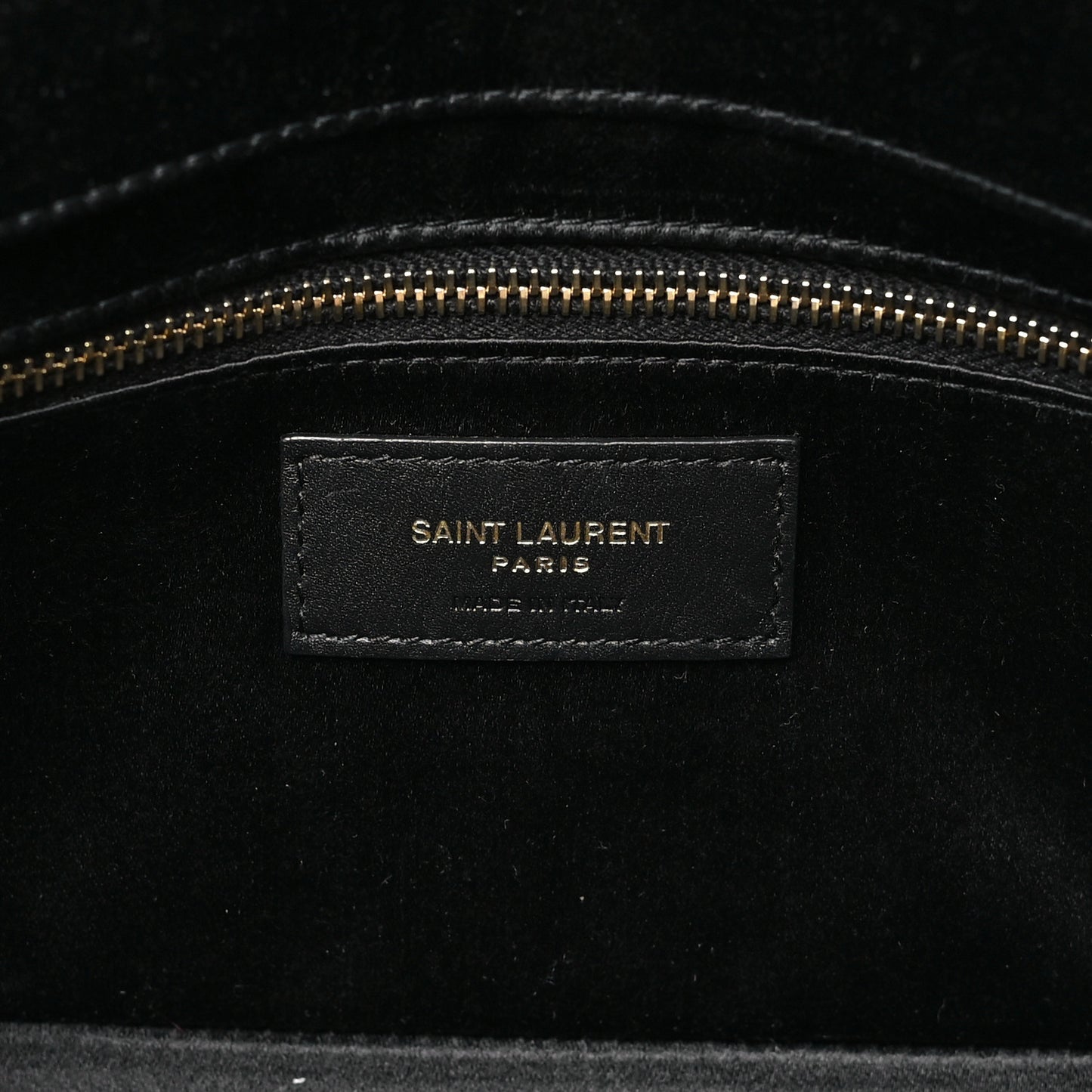 Quilted Satin Monogram Medium Jamie Black