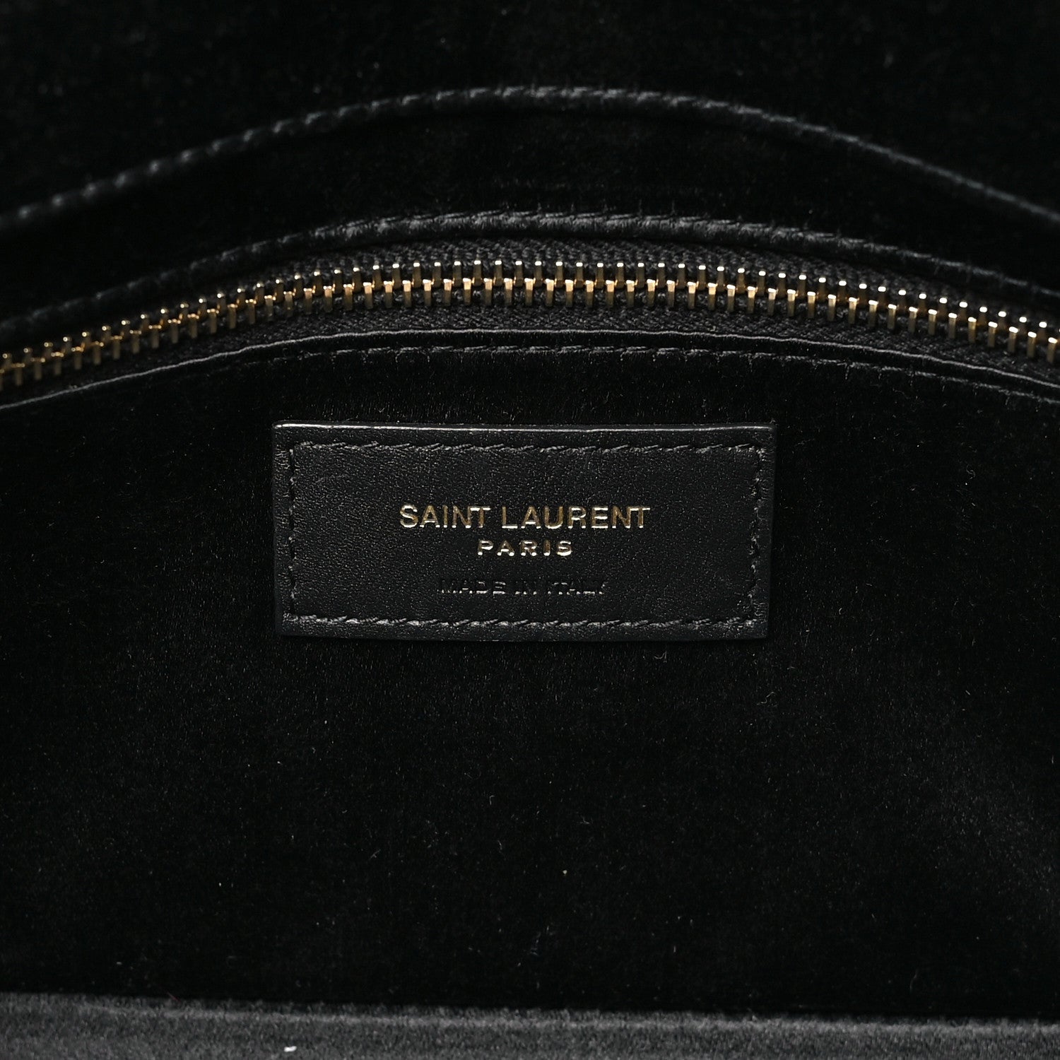 Saint Laurent Quilted Satin Monogram Medium Jamie Black 6 of 10