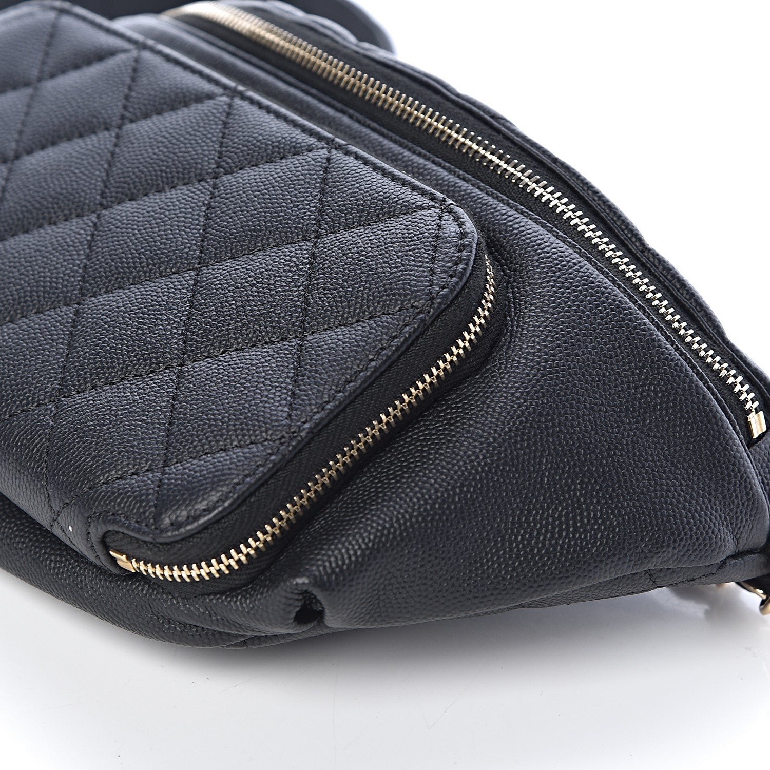 Chanel Caviar Quilted Business Affinity Waist Belt Bag Black 9 of 10