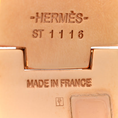 Hermes Enamel Wide Clic Clac H Bracelet PM Vert Aqua 4 of 5