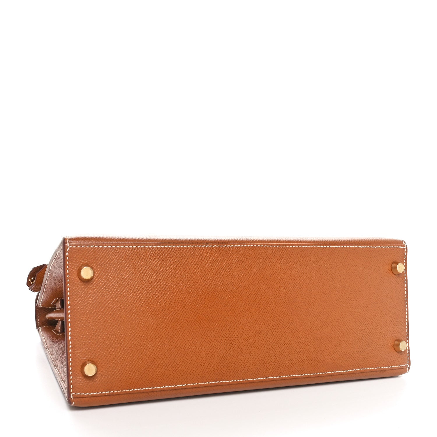 Hermes Courchevel Kelly Sellier 28 Gold 4 of 11