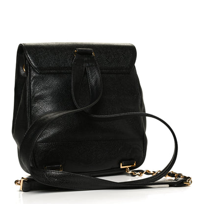 Chanel Caviar CC Backpack Black 2 of 8