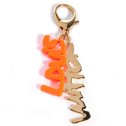 Louis Vuitton Graffiti Bag Charm Orange 1 of 4