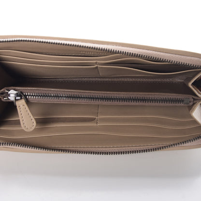 Bottega Veneta Nappa Intrecciato Zip Around Wallet Beige 5 of 8