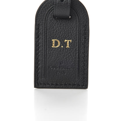 Louis Vuitton Taurillon Luggage Tag Black 3 of 4