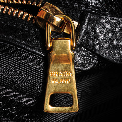 Prada Vitello Daino Hobo Nero Black 10 of 11