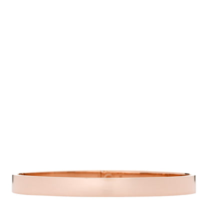 Hermes 18K Rose Gold Diamond PM Kelly Bracelet XS 2 of 4