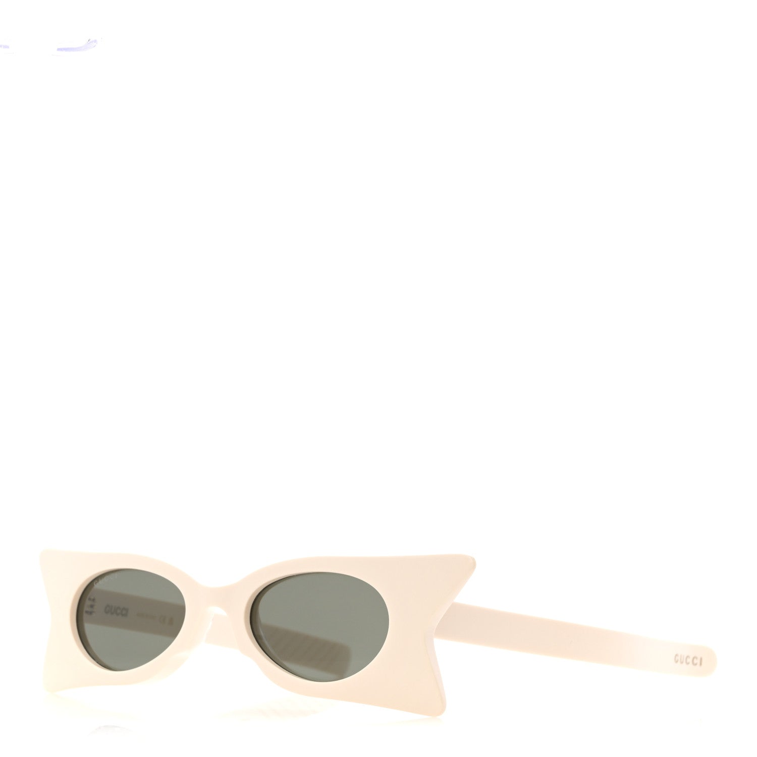 Gucci Cat Eye Sunglasses GG1379S White 1 of 8
