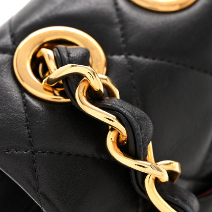 Chanel Lambskin Quilted XL Jumbo Single Flap Black 14 of 14