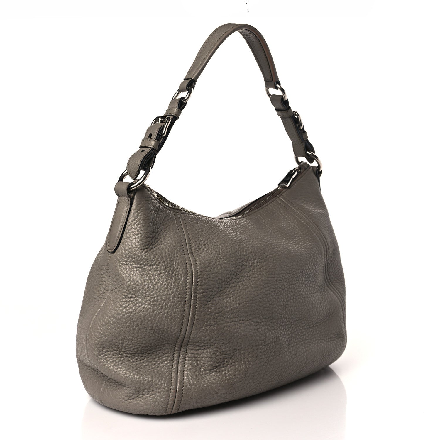 Prada Vitello Daino Tote Argilla 3 of 10