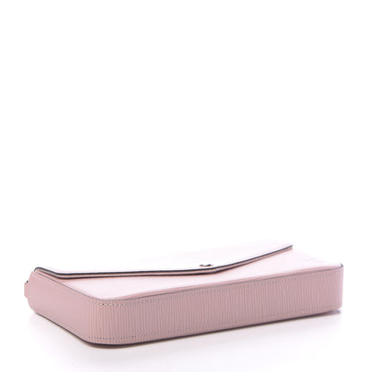 Louis Vuitton Epi Pochette Felicie Rose Ballerine 5 of 11