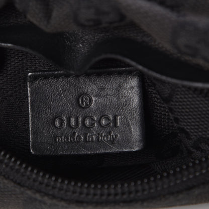 Gucci GG Monogram Double Pocket Belt Bag Black 6 of 7