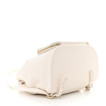 Chanel Caviar Quilted Business Affinity Backpack White 4 of 13