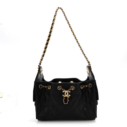 Chanel Caviar Quilted Mini Chanel 25 Handbag Black 1 of 11