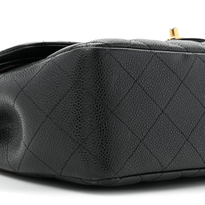Chanel Caviar Quilted Jumbo Double Flap Black 10 of 16