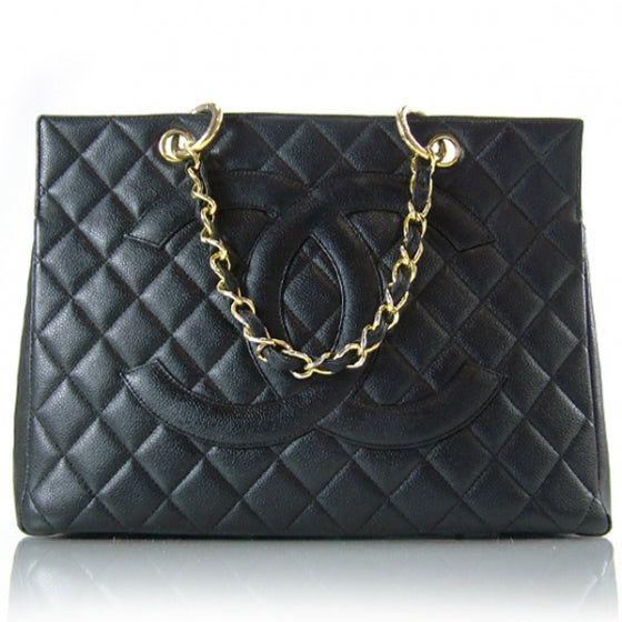 Chanel Caviar Timeless Grand Shopping Tote Black 1 of 12