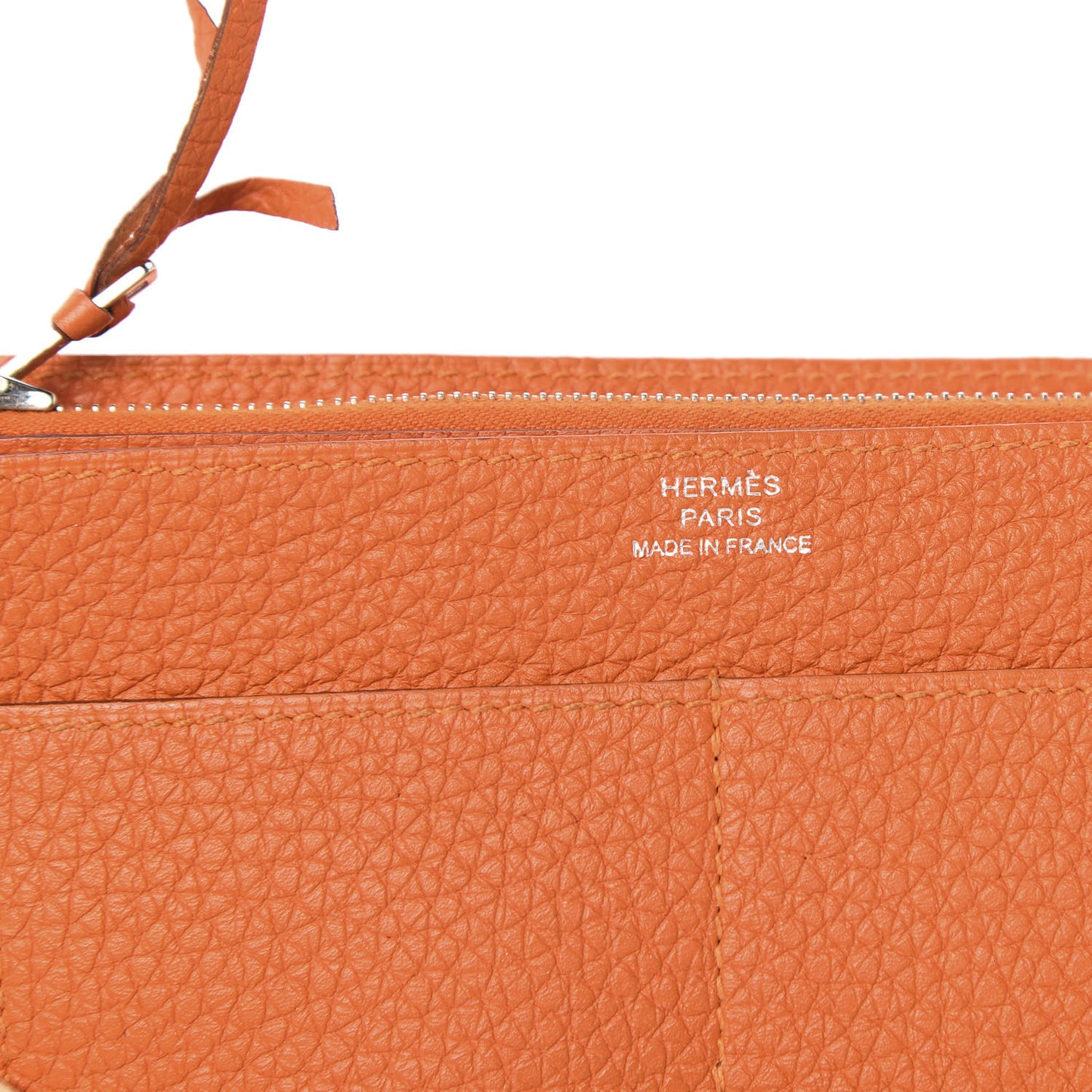 Togo Dogon Duo Wallet Orange