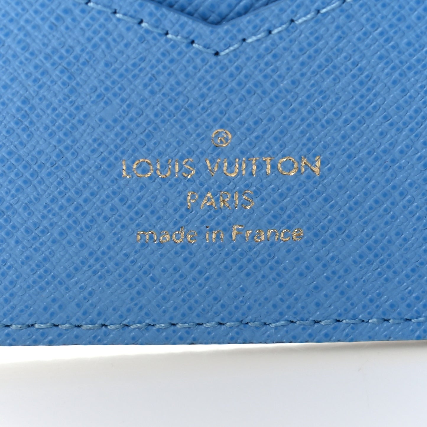 Monogram 2021 Christmas Animation China Passport Cover Myosotis Blue