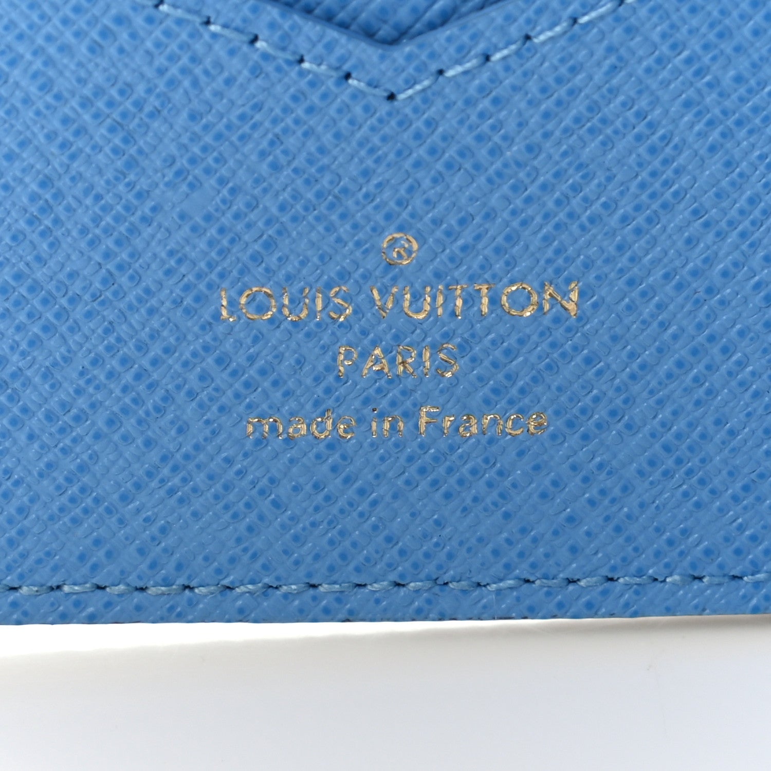 Louis Vuitton Monogram 2021 Christmas Animation China Passport Cover Myosotis Blue 6 of 6