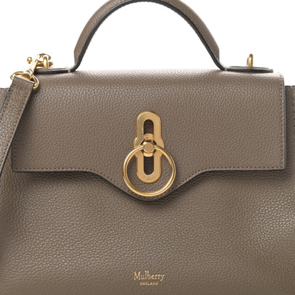 Mulberry Small Classic Grain Calfskin Mini Seaton Clay 8 of 10