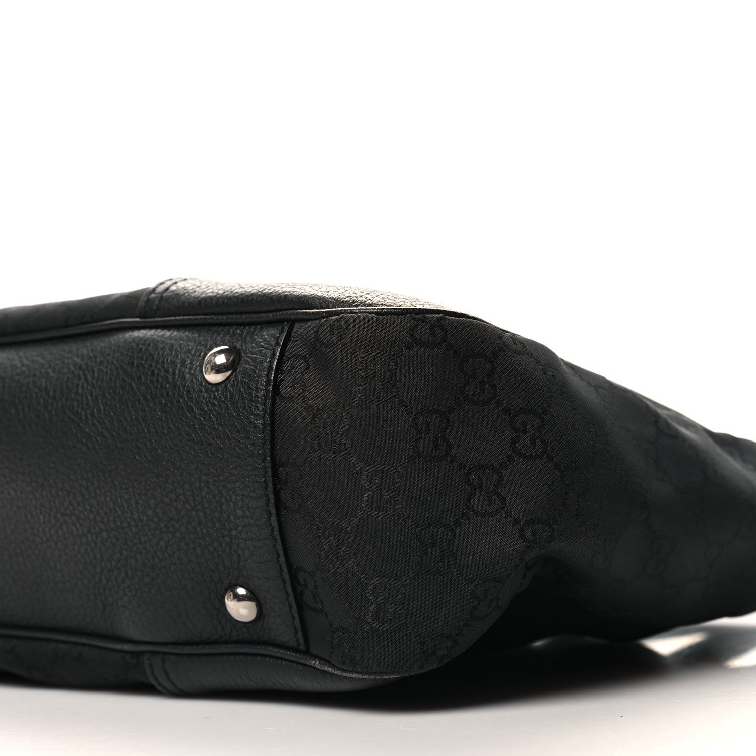 Gucci Monogram Large Princy Tote Black 10 of 11
