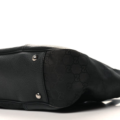 Gucci Monogram Large Princy Tote Black 10 of 11