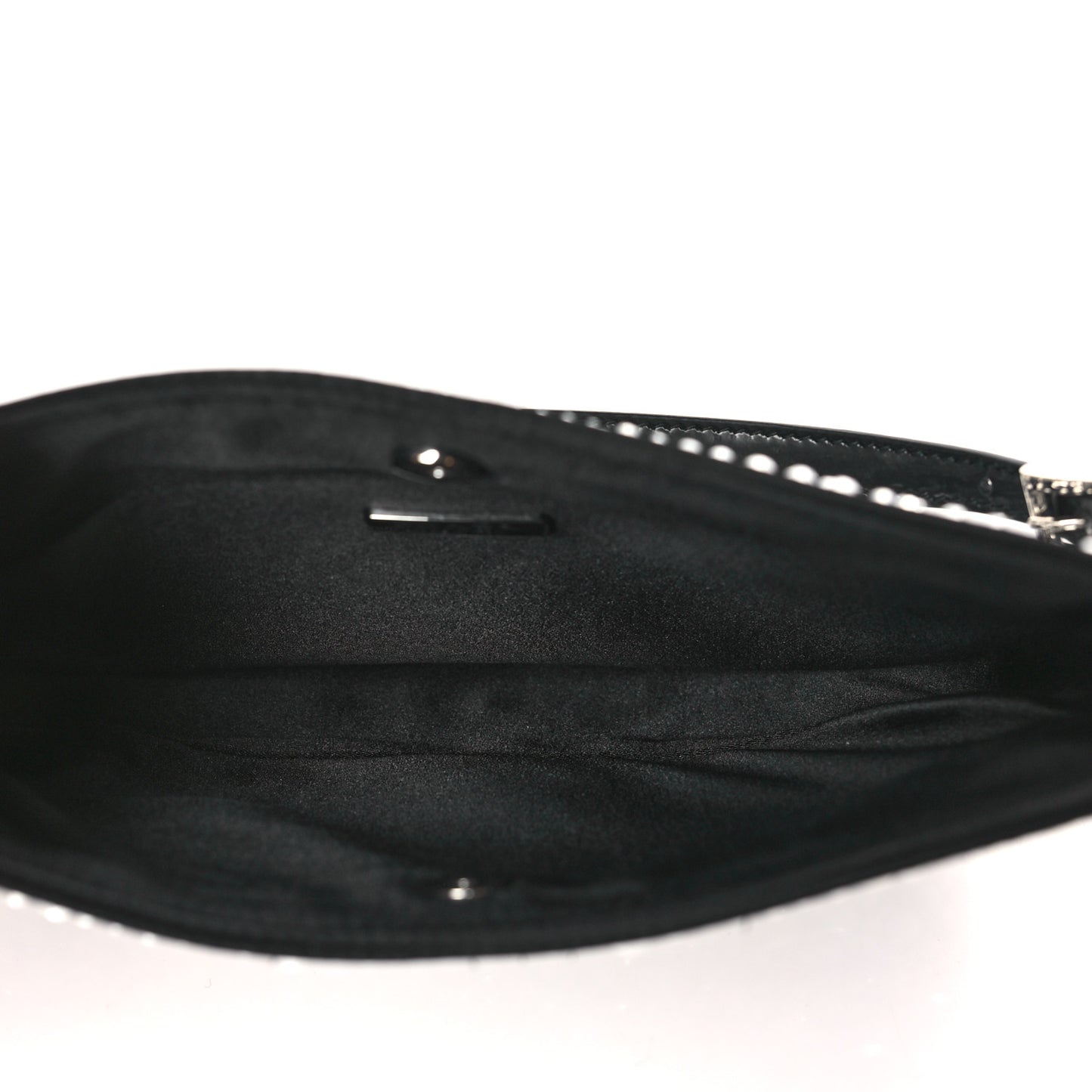 Satin Crystal Cleo Adjustable Strap Shoulder Bag Metal