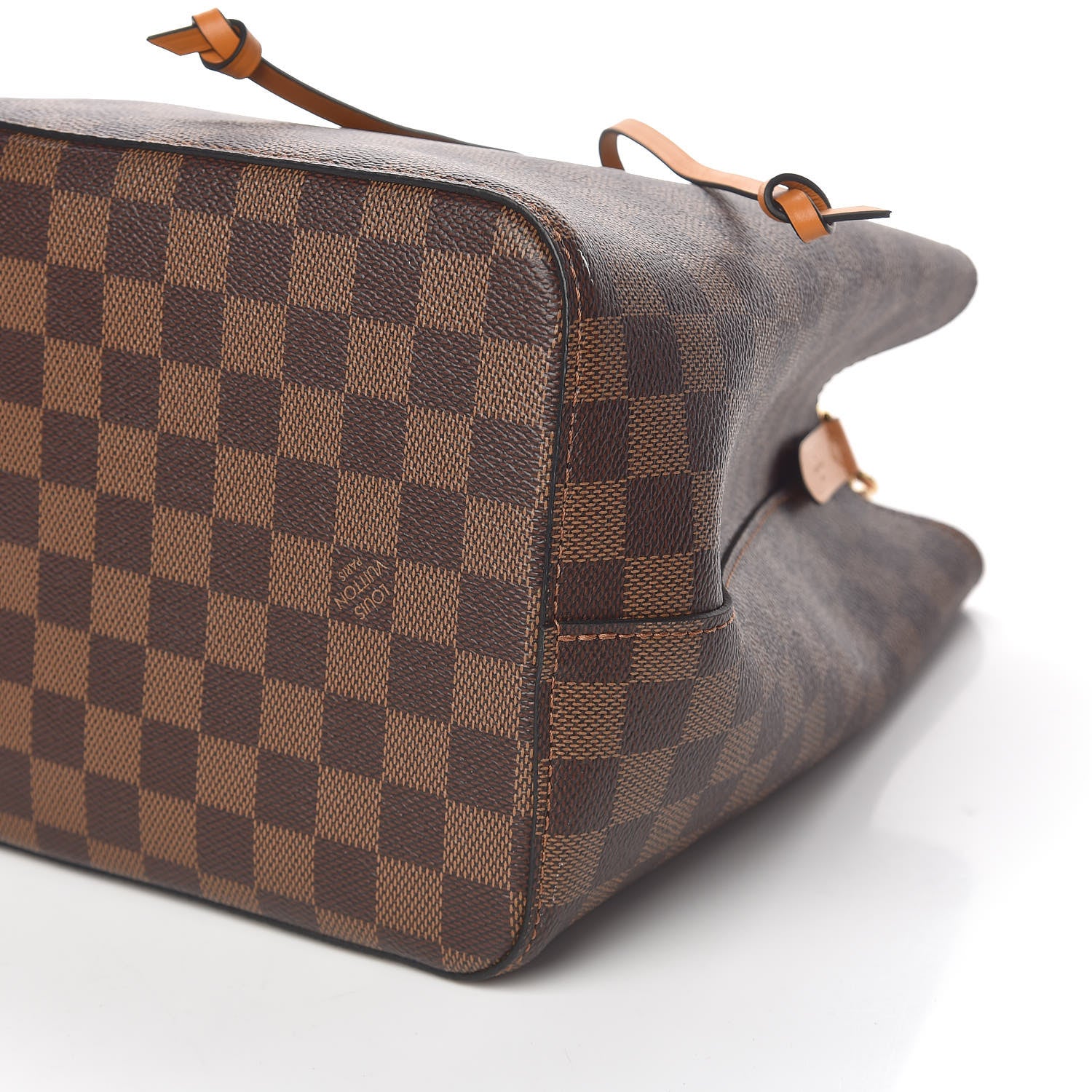 Louis Vuitton Damier Ebene Neonoe MM Safran 8 of 10
