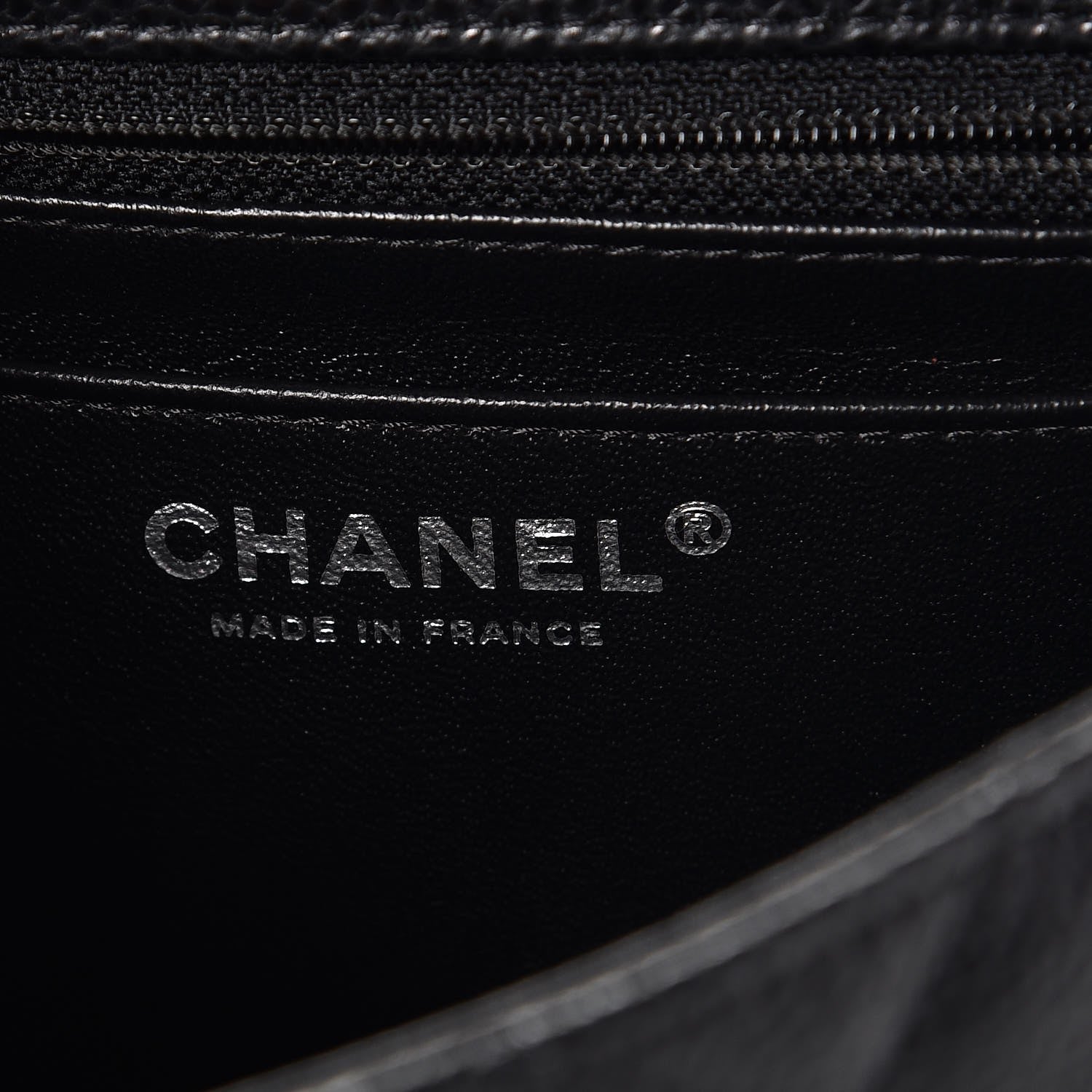 Chanel Caviar Quilted Mini Rectangular Flap Black 6 of 9