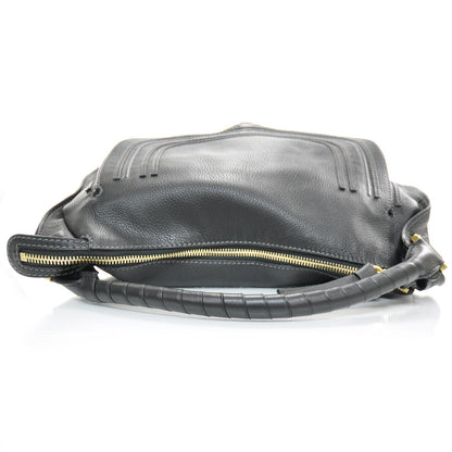 Chloe Leather Marcie Hobo Black 5 of 10
