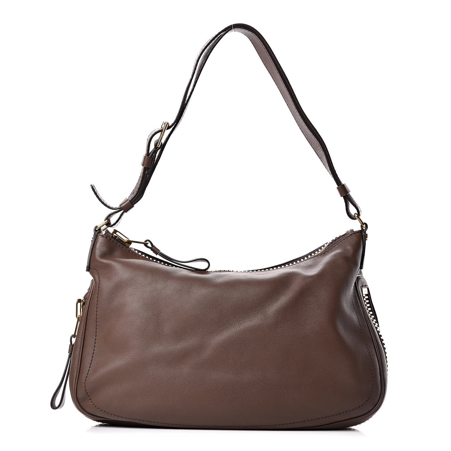 Tom Ford Calfskin Day Bag Brown 1 of 11