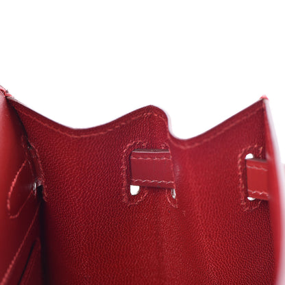 Hermes Box Mini Kelly Sellier 20 Rouge Vif 13 of 32