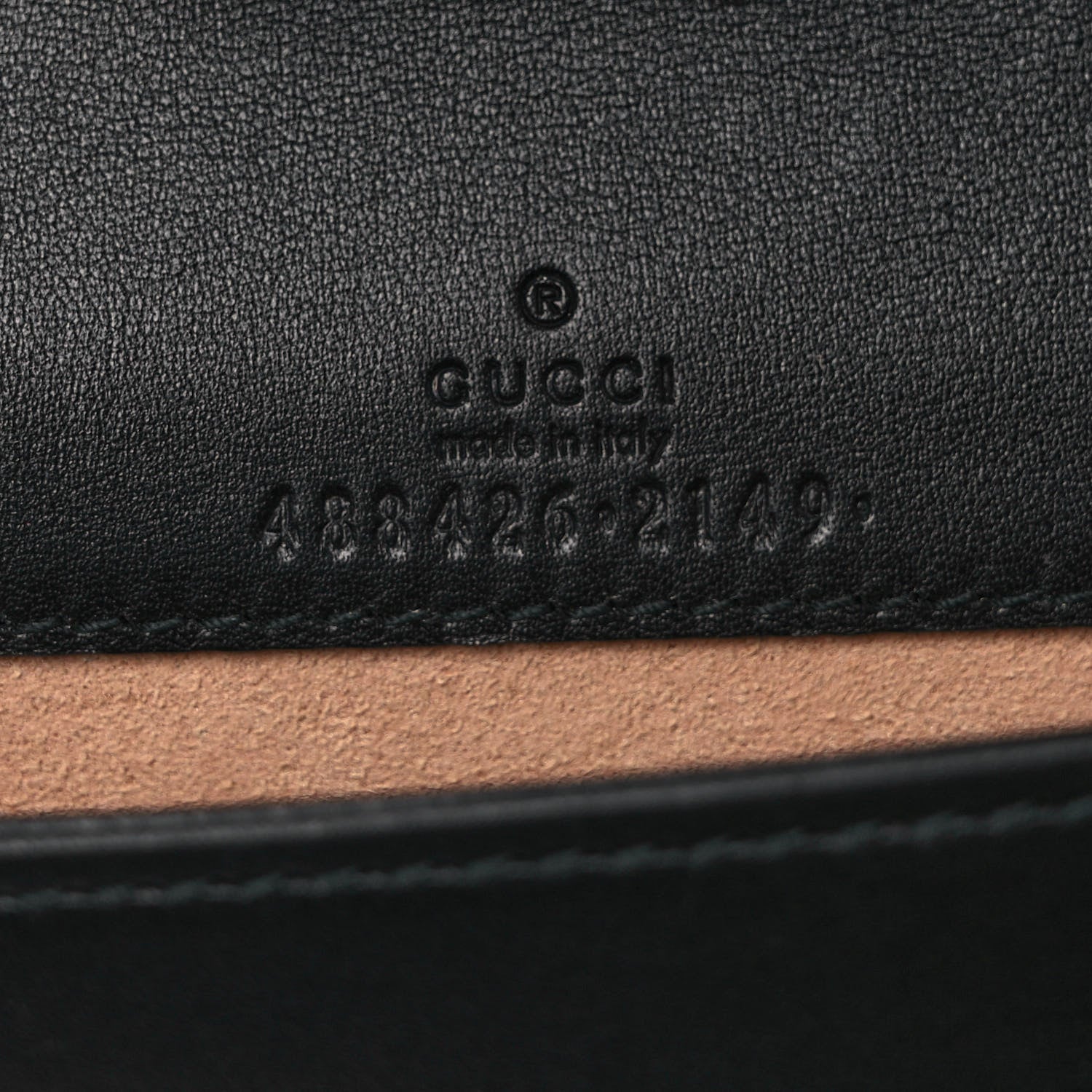 Gucci Calfskin Matelasse GG Marmont Mini Bag Black 6 of 9