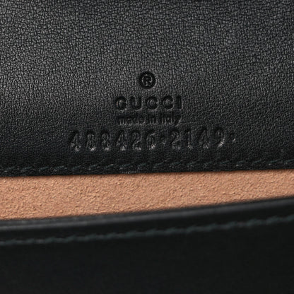 Gucci Calfskin Matelasse GG Marmont Mini Bag Black 6 of 9