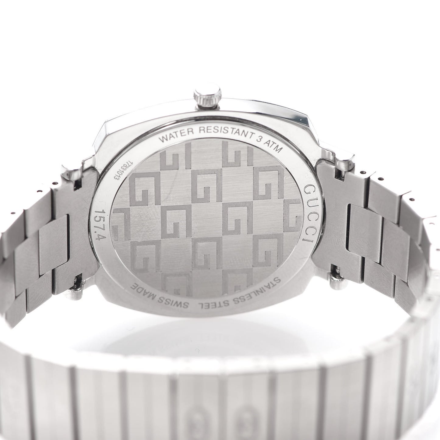 Stainless Steel 35mm Grip Quartz Watch