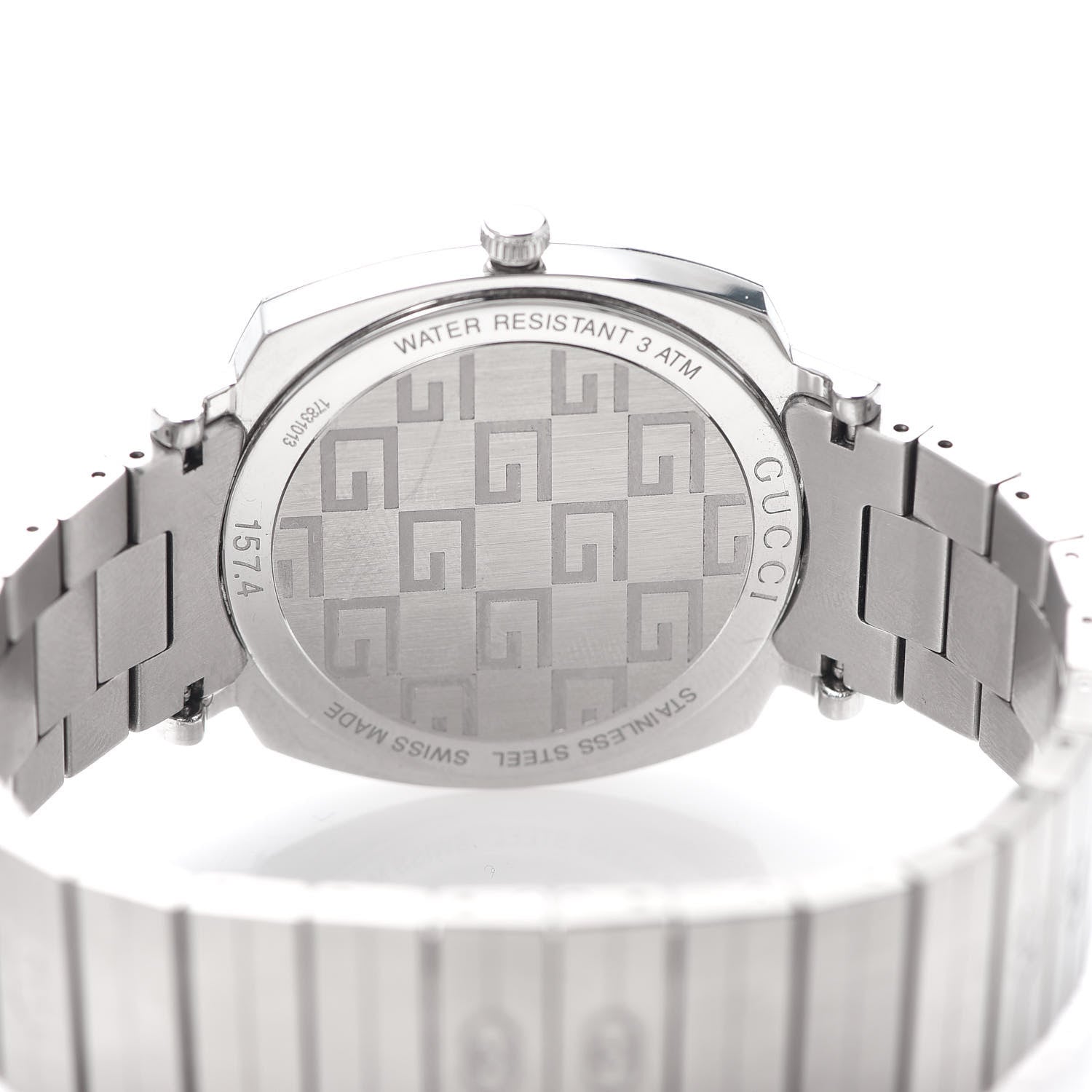 Gucci Stainless Steel 35mm Grip Quartz Watch 4 of 6